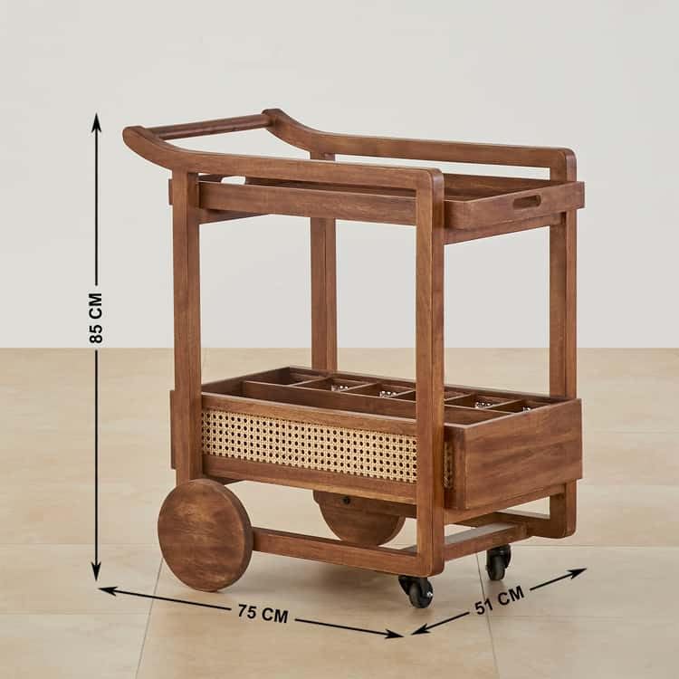 Mozam Bar Serving Trolley