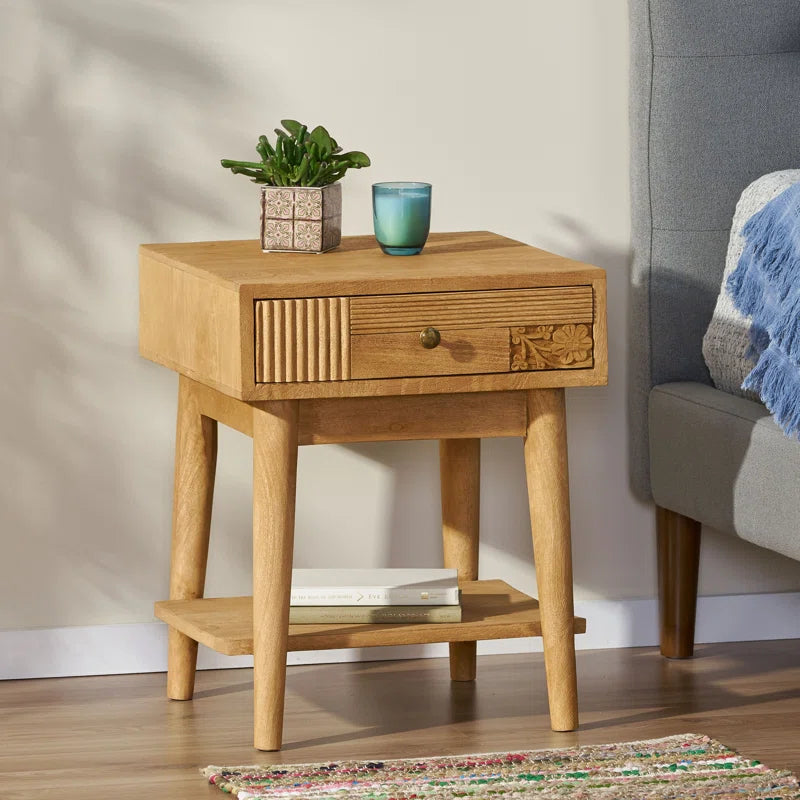 Flint Handcrafted Nightstand