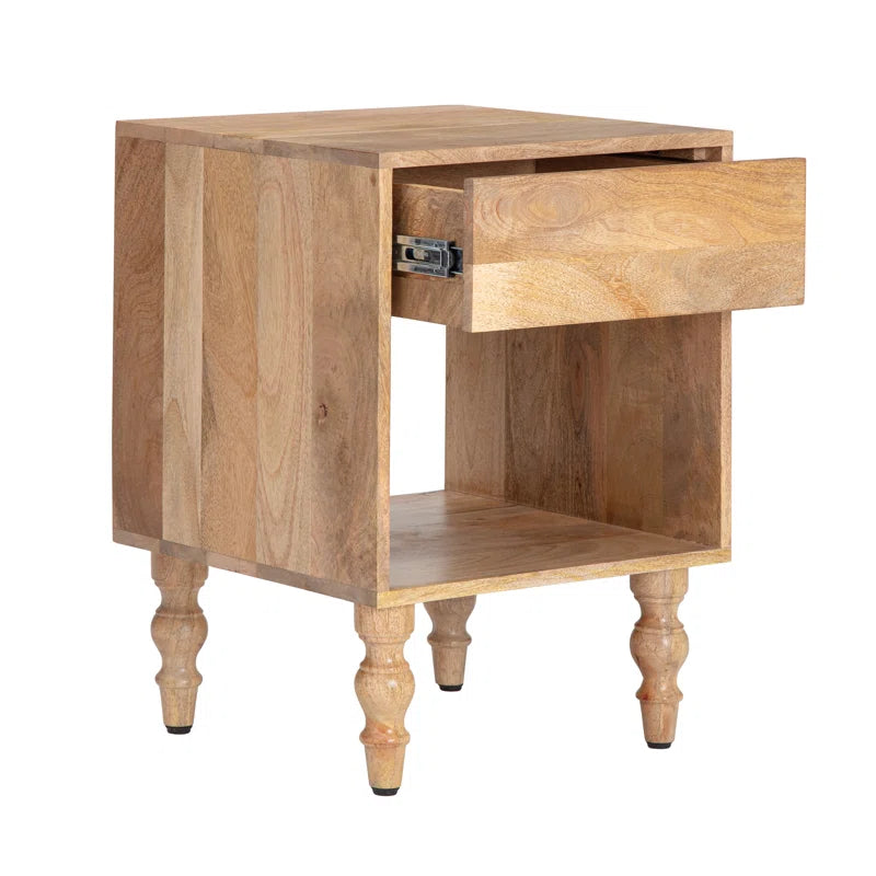 Dura Mango Wood Bedside Table