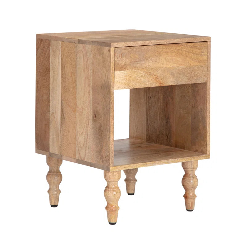 Dura Mango Wood Bedside Table
