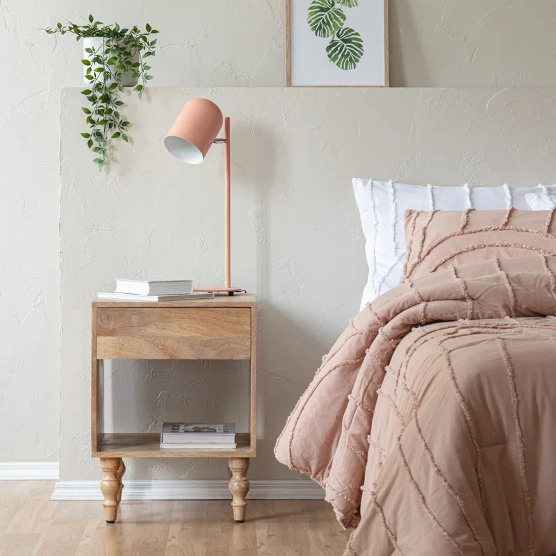 Dura Mango Wood Bedside Table