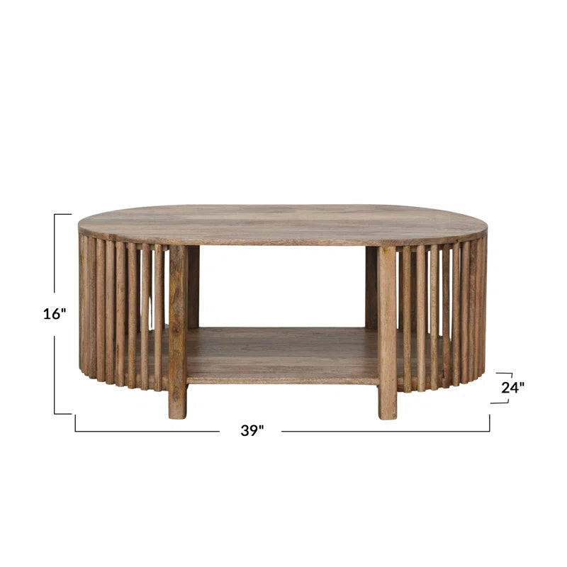 Weyburn Slatted Coffee Table