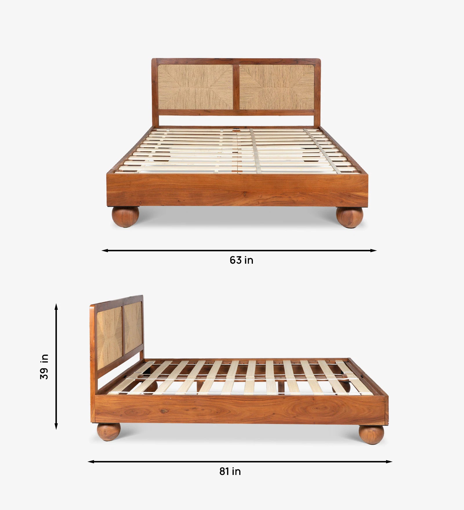 Pique Bed Queen Size