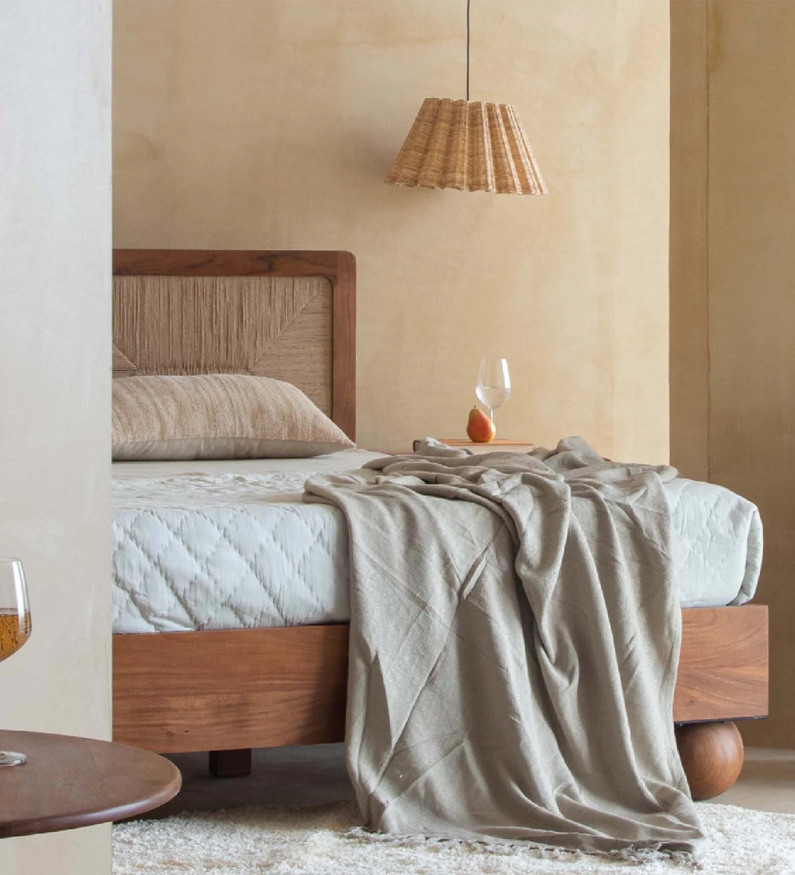 Pique Bed Queen Size