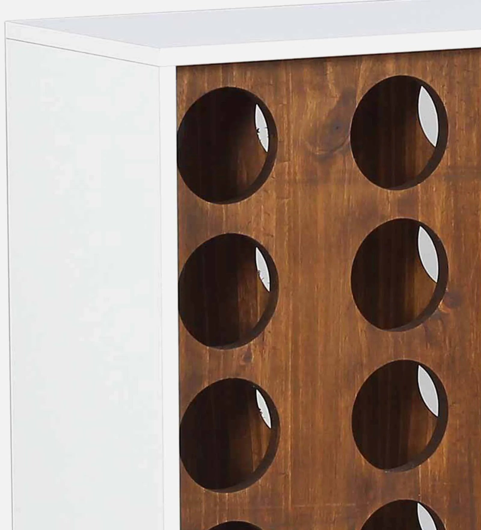 Rise Wine Rack in Dual Finish