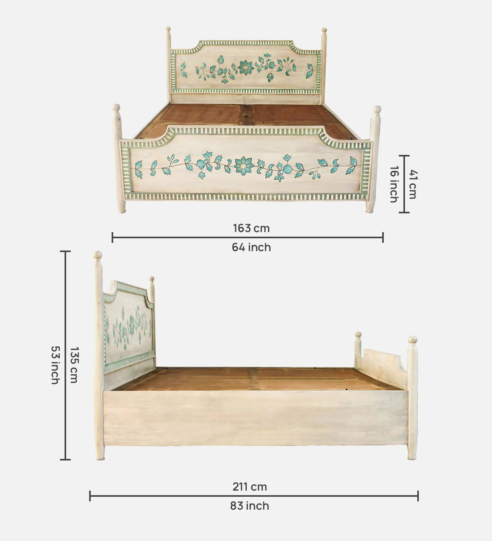 Bloom Queen Size Bed