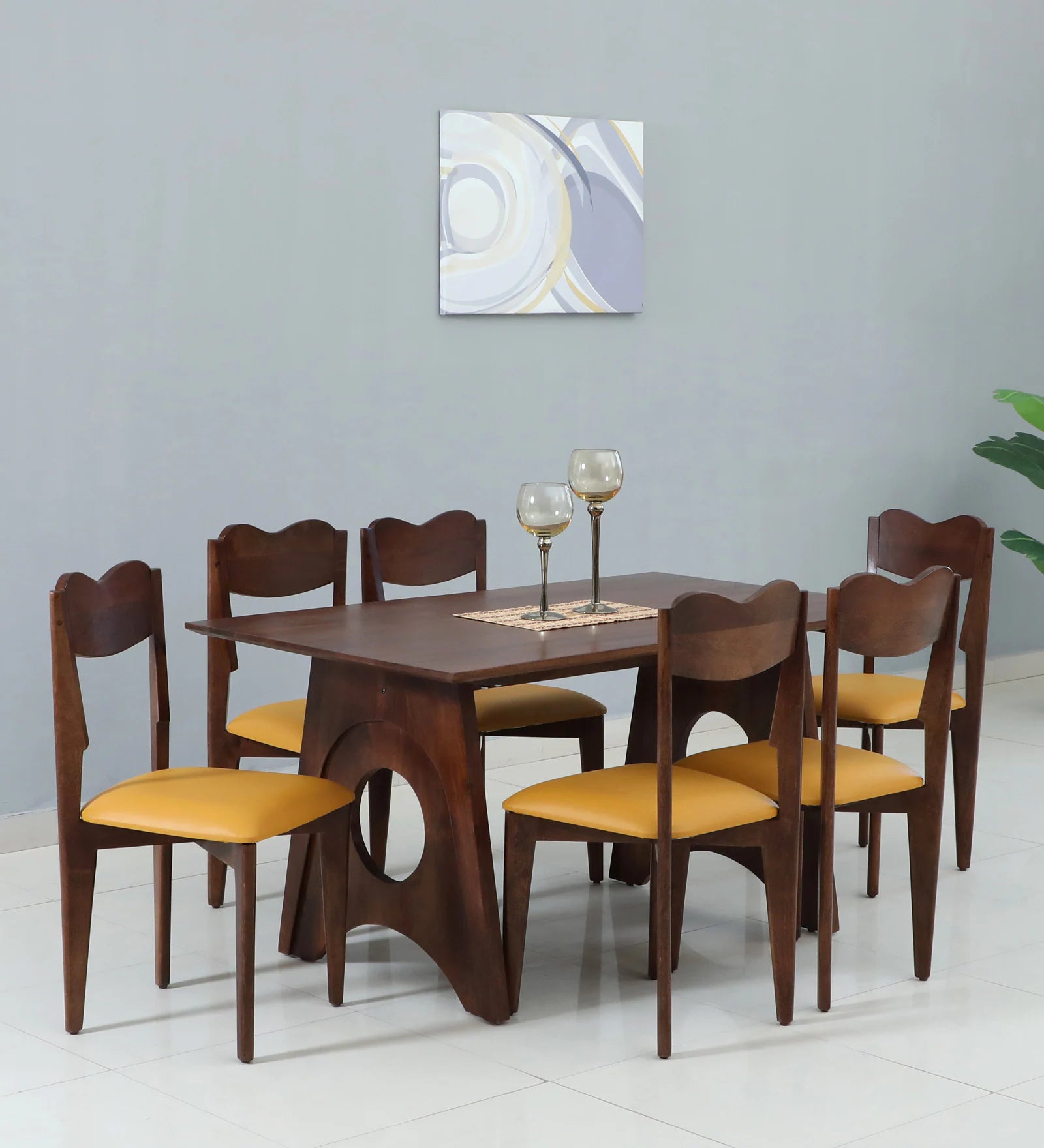 Sprig 6 Seater Small Dining Set