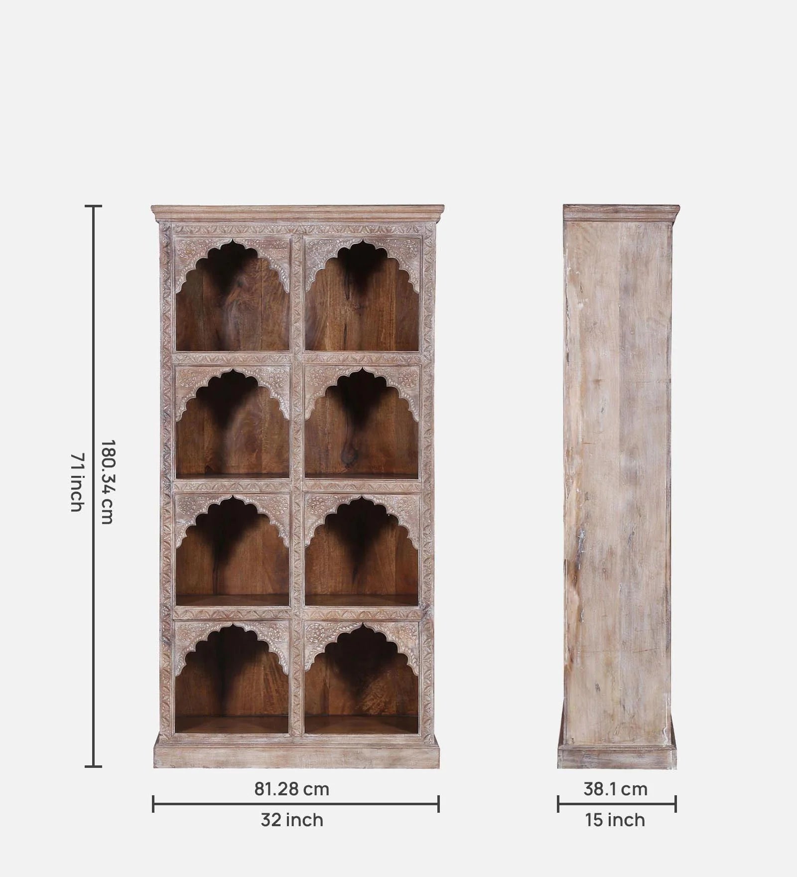 Timber Book Shelf