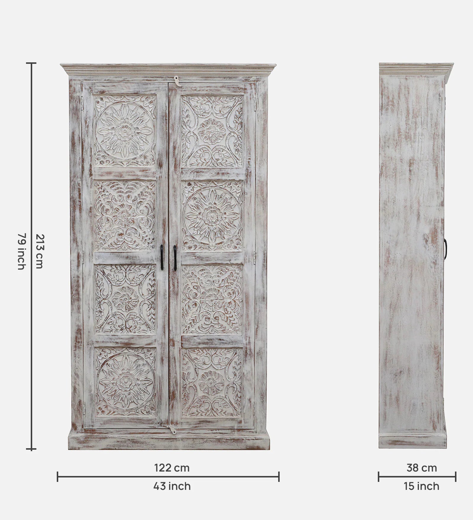 Rise 2 Door Wardrobe