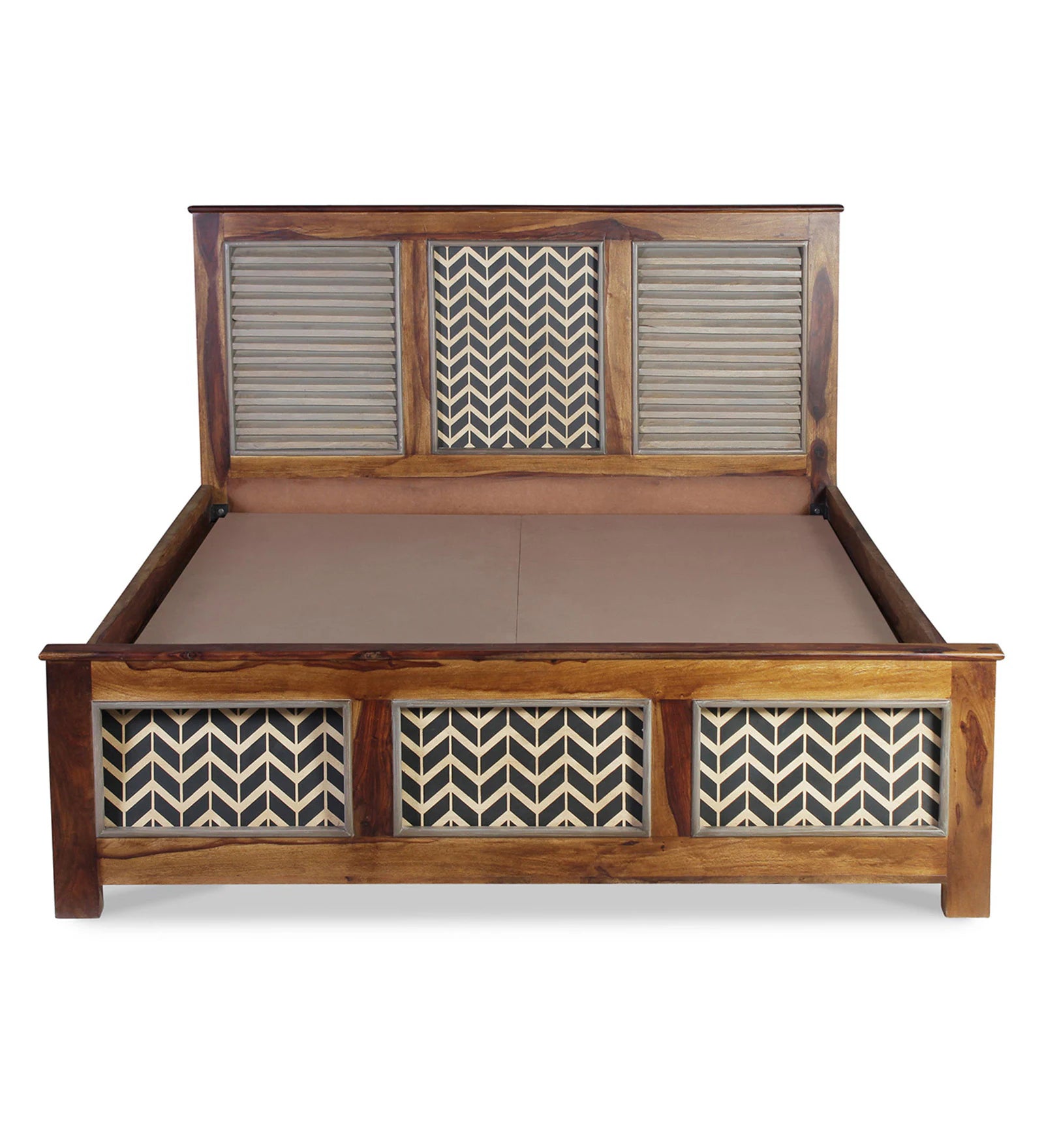 Crest Queen Size Bed