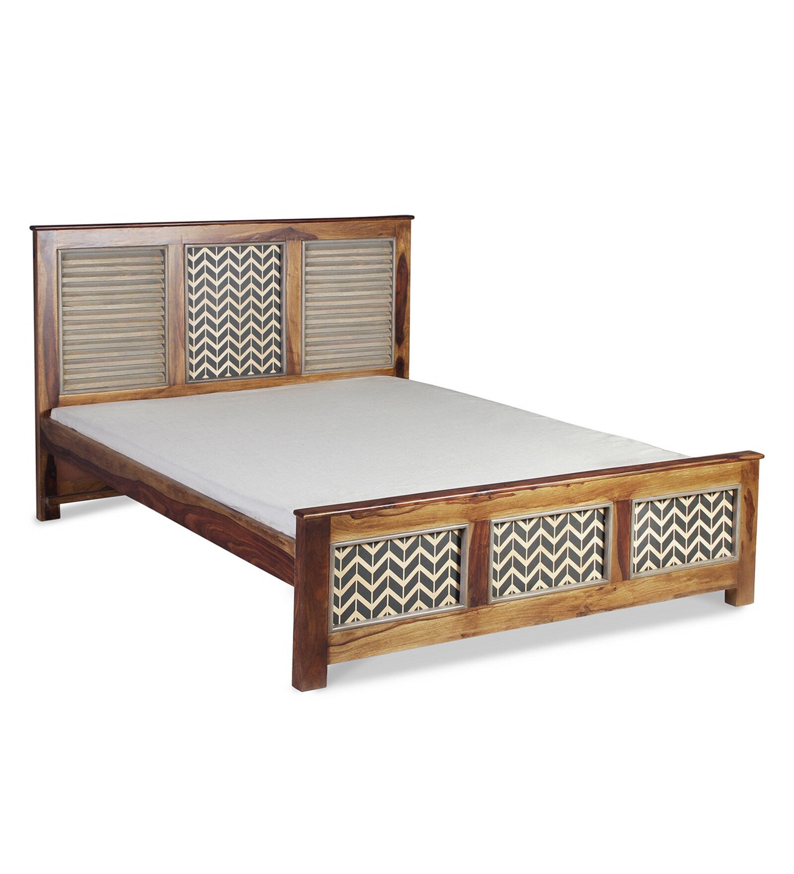 Crest Queen Size Bed