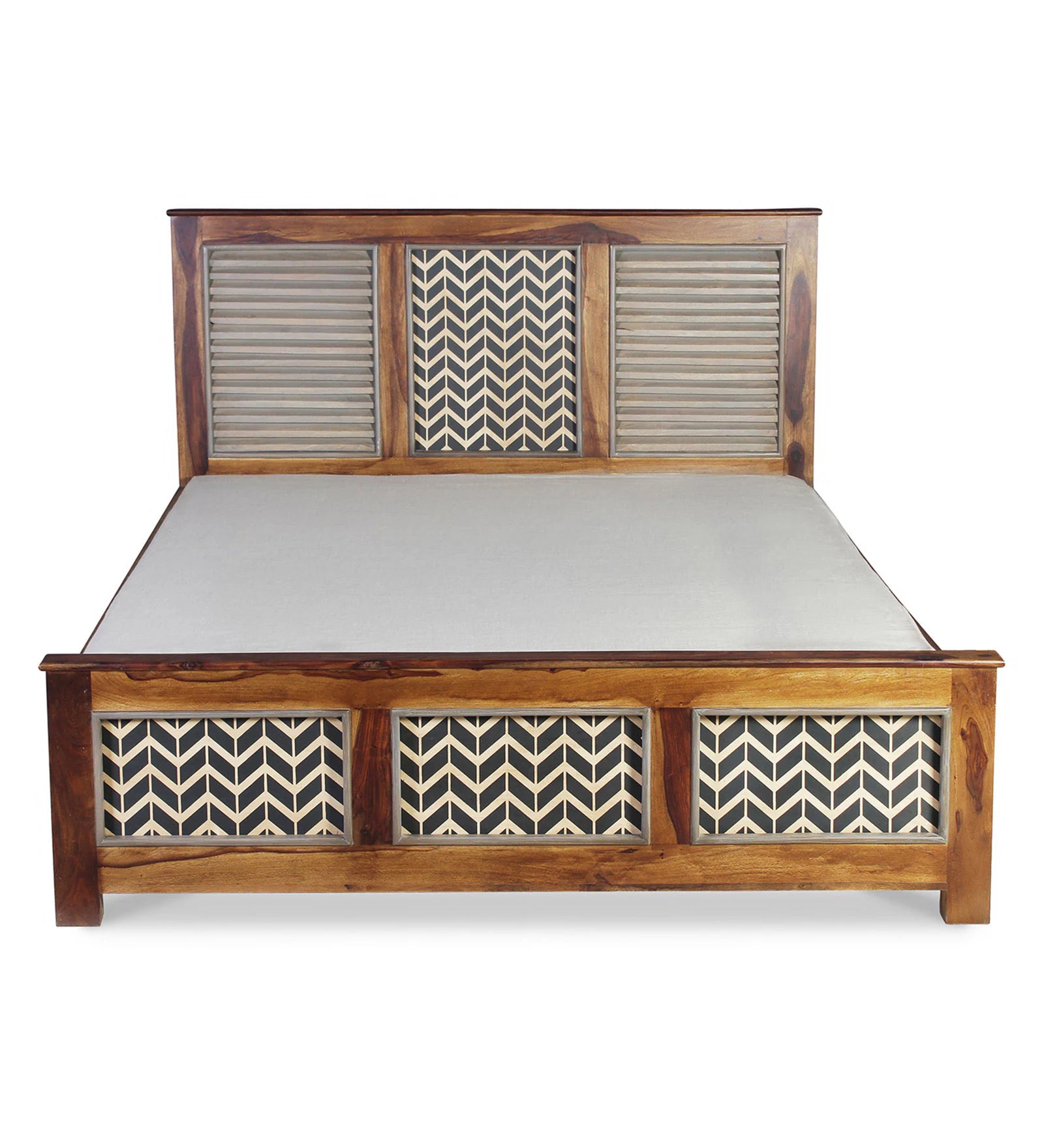 Crest Queen Size Bed