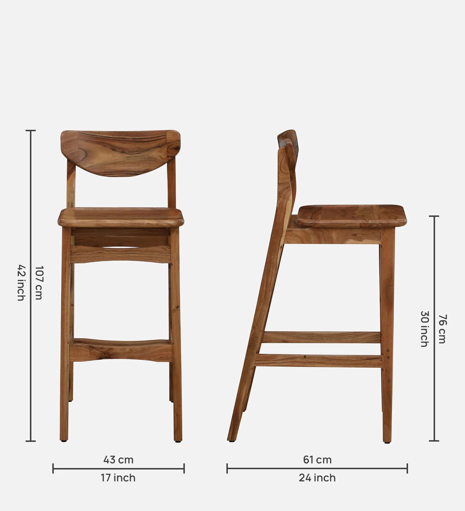Luxe 2 Seater Bar Table Set