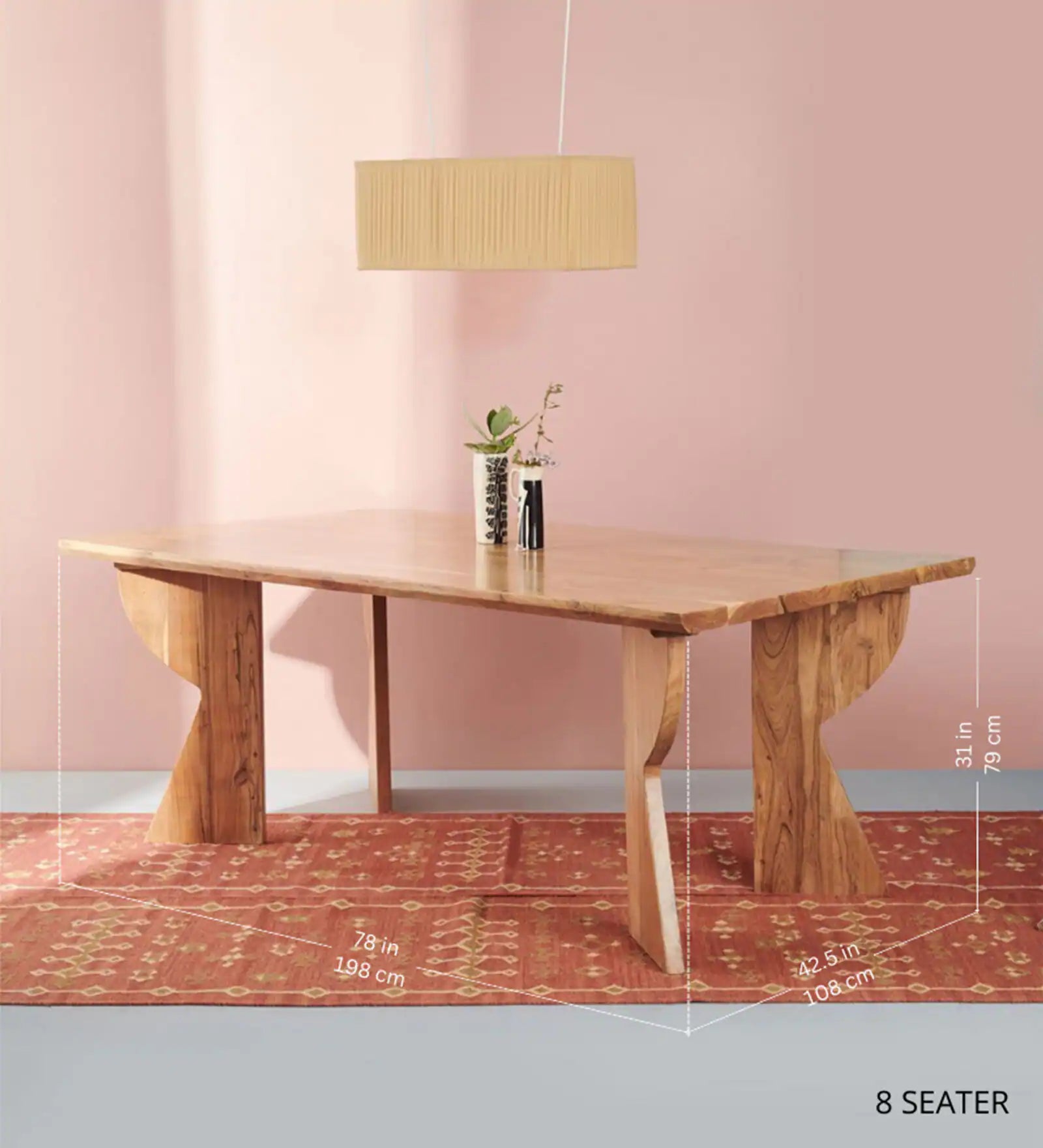 Loom 6 Seater Dining Table