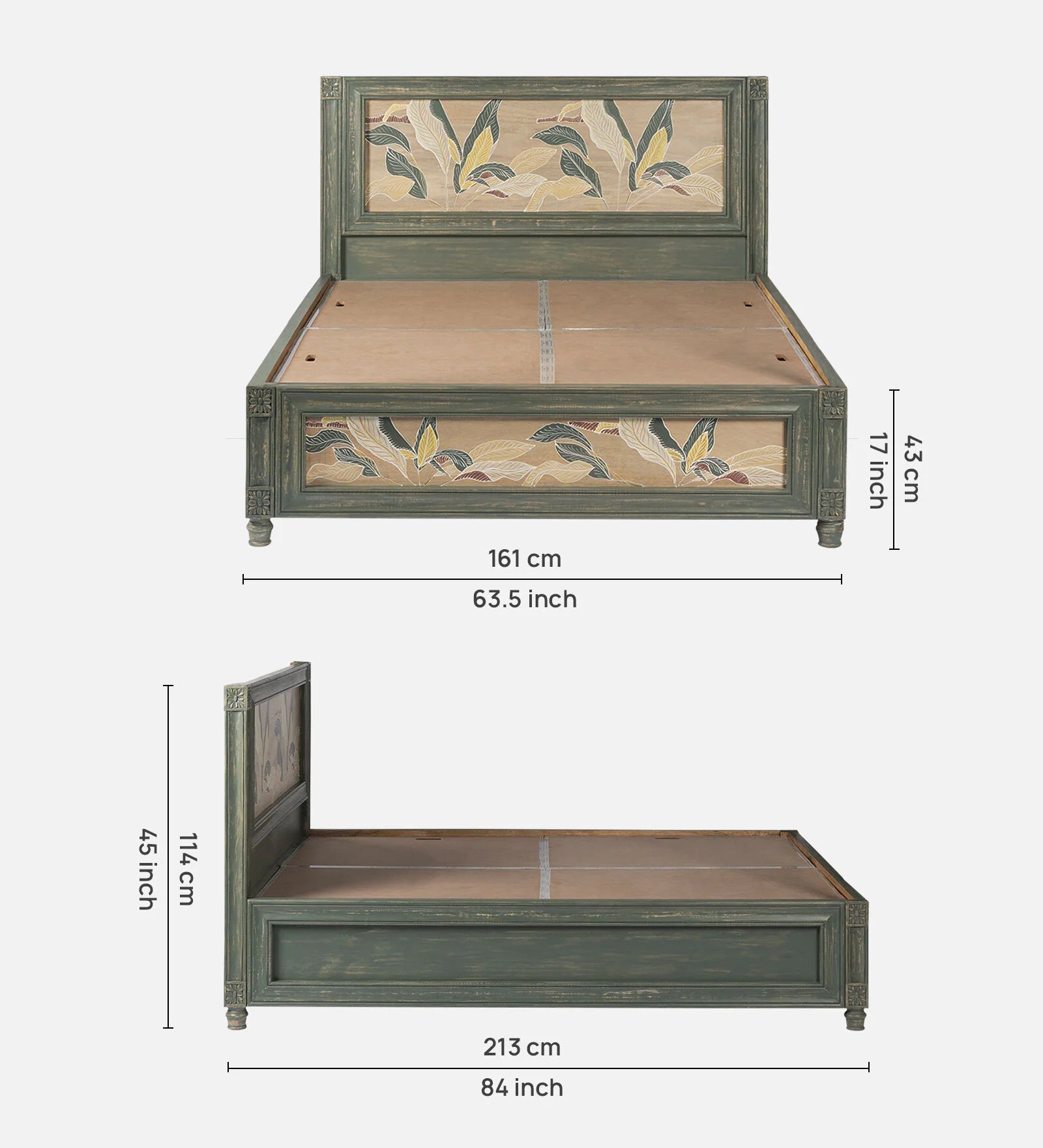 Ember Queen Size Bed