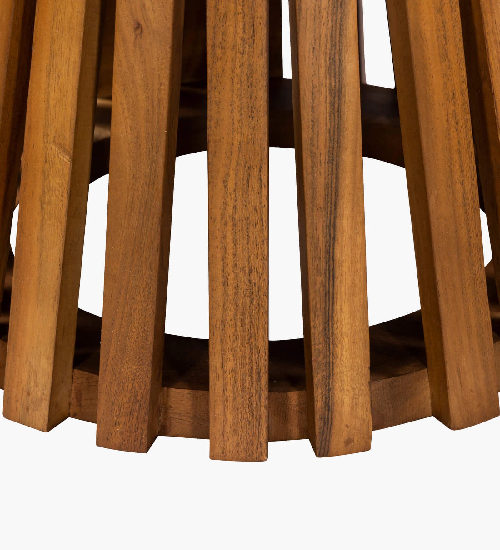Slatted Side Table