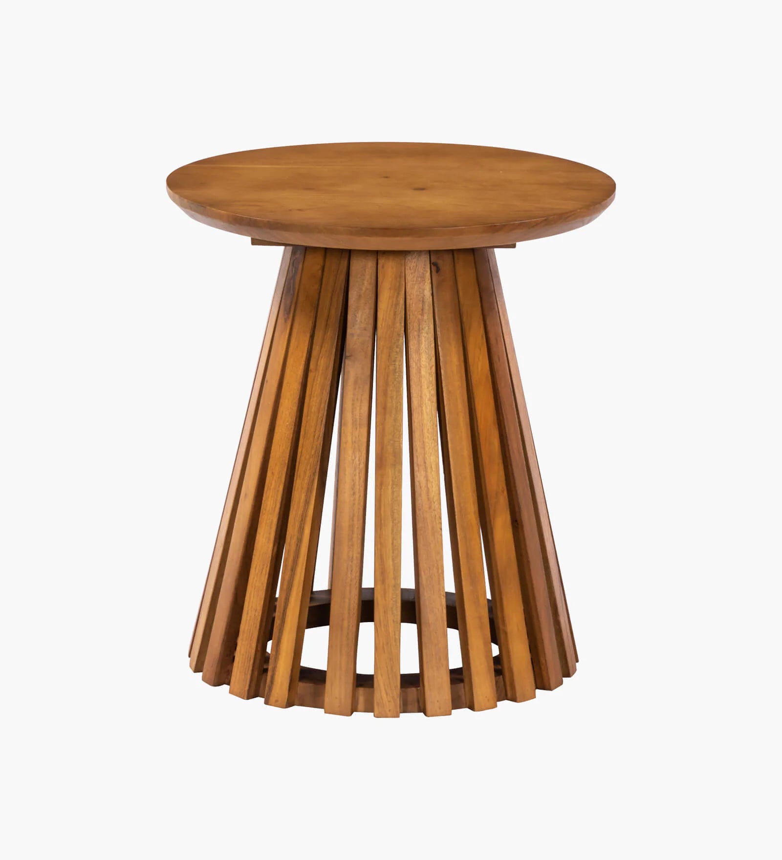 Slatted Side Table
