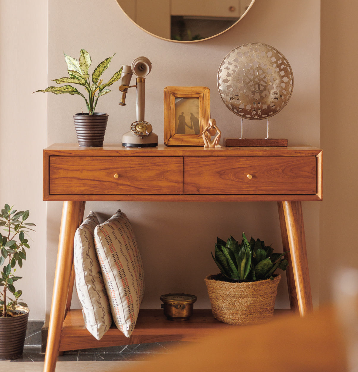 Zaptar Console Table