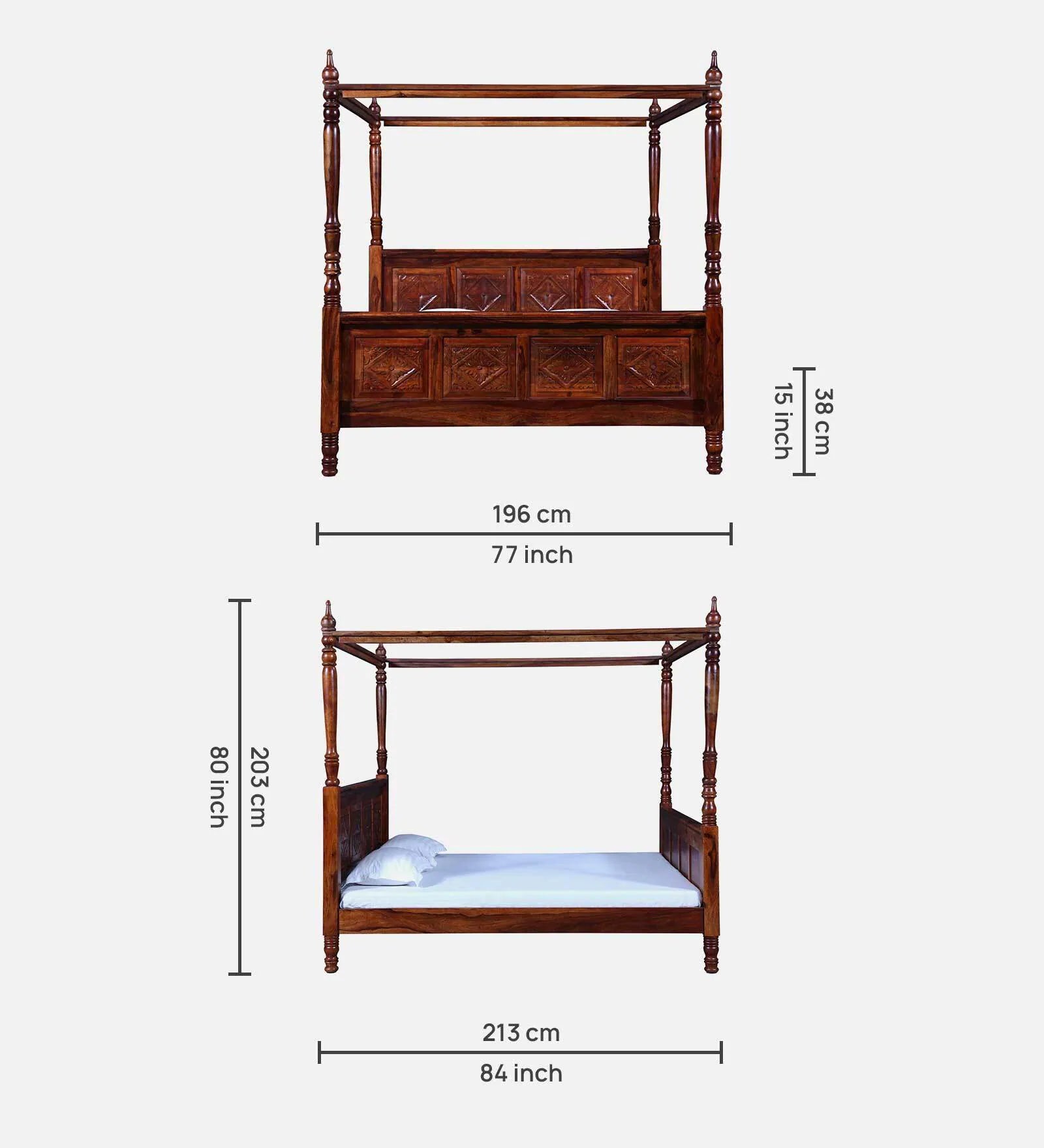 Wisp King Size Poster Bed