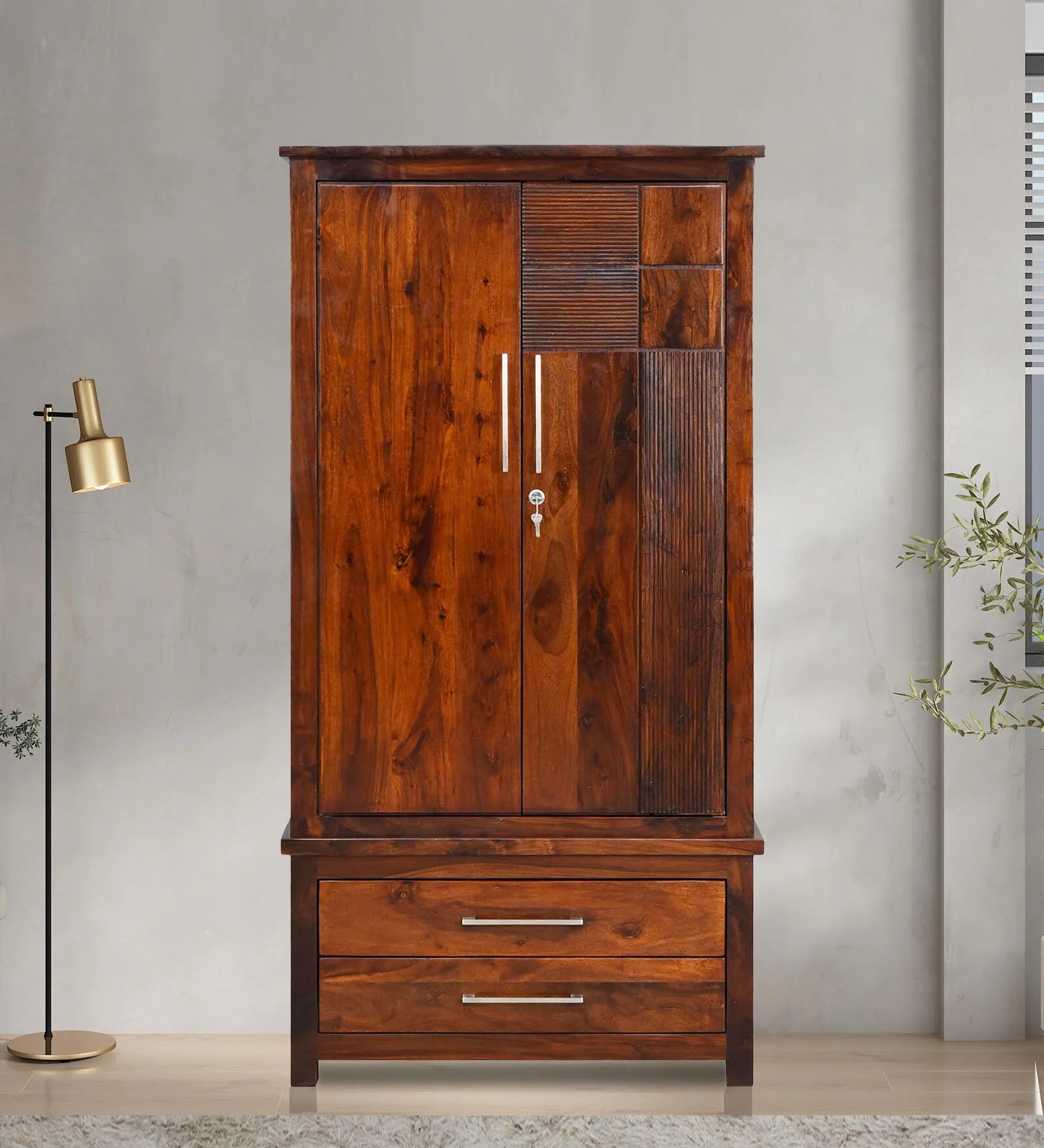 Crest 2 Door Wardrobe