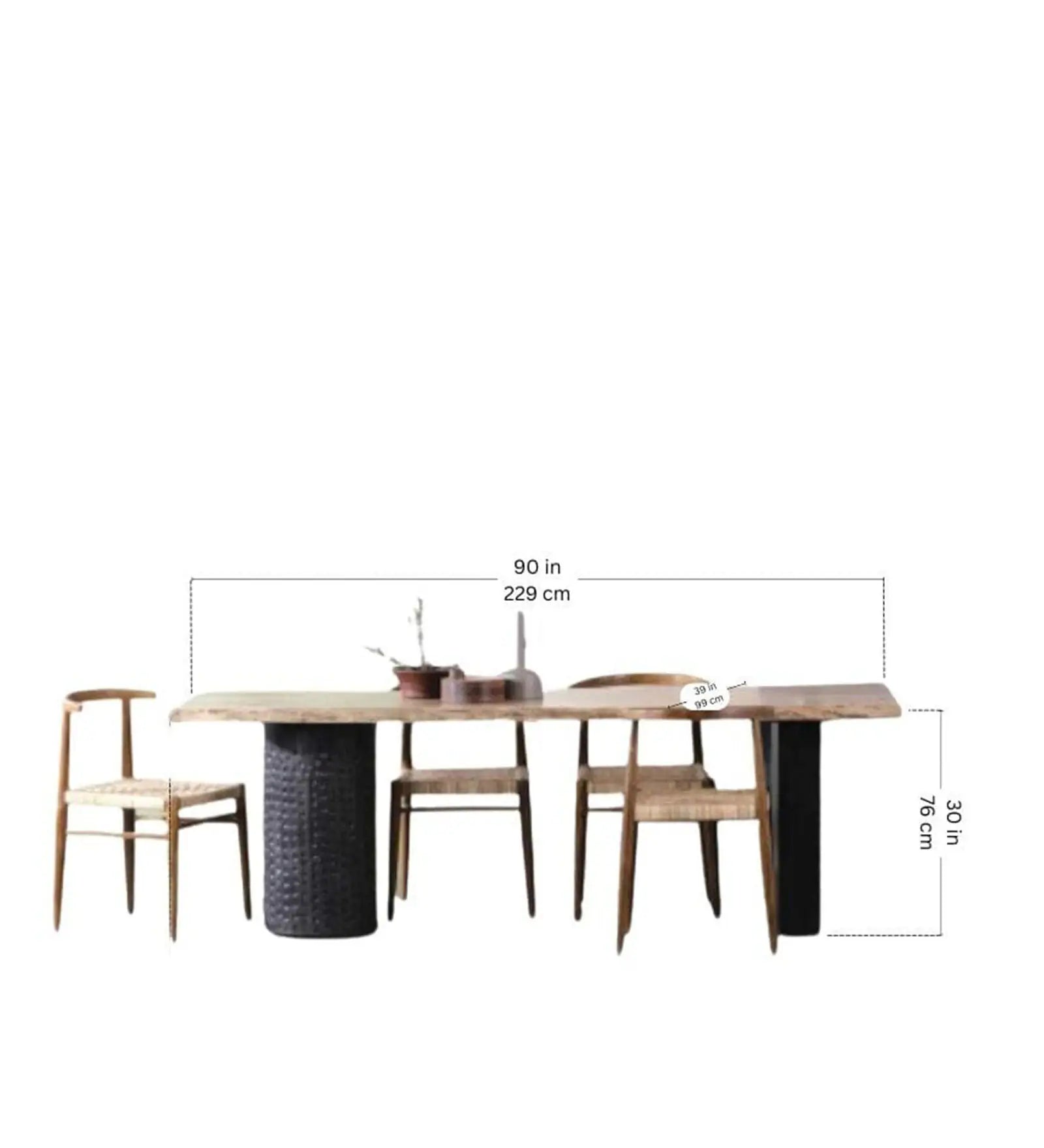 Crux 6 Seater Dining Table