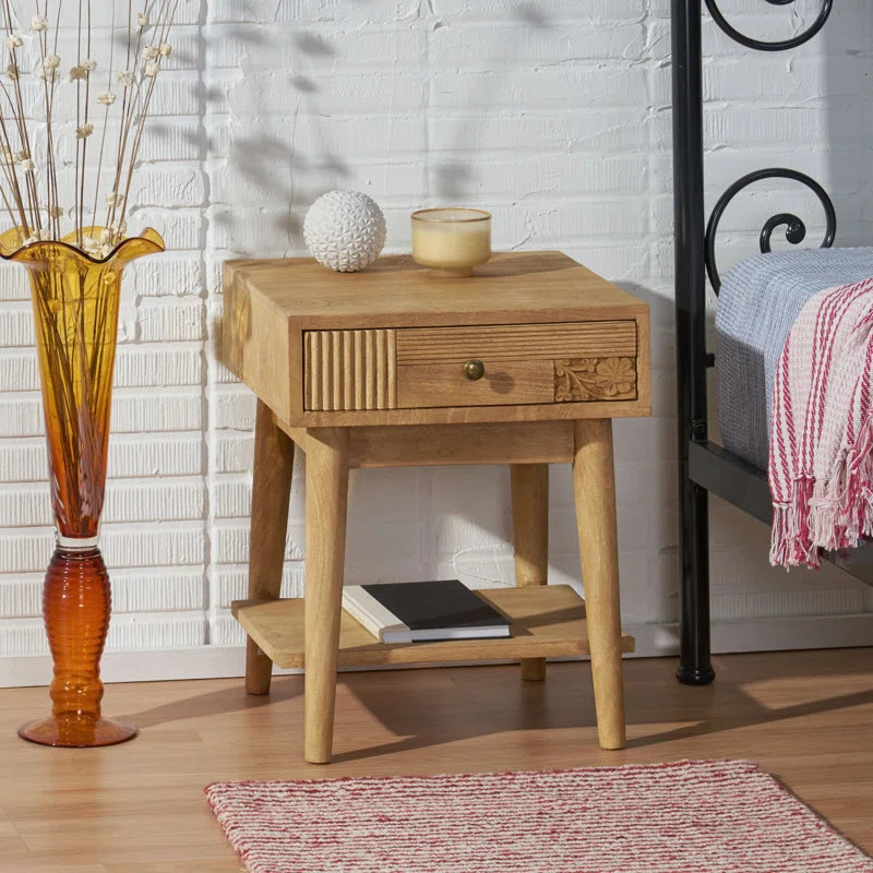 Flint Handcrafted Nightstand