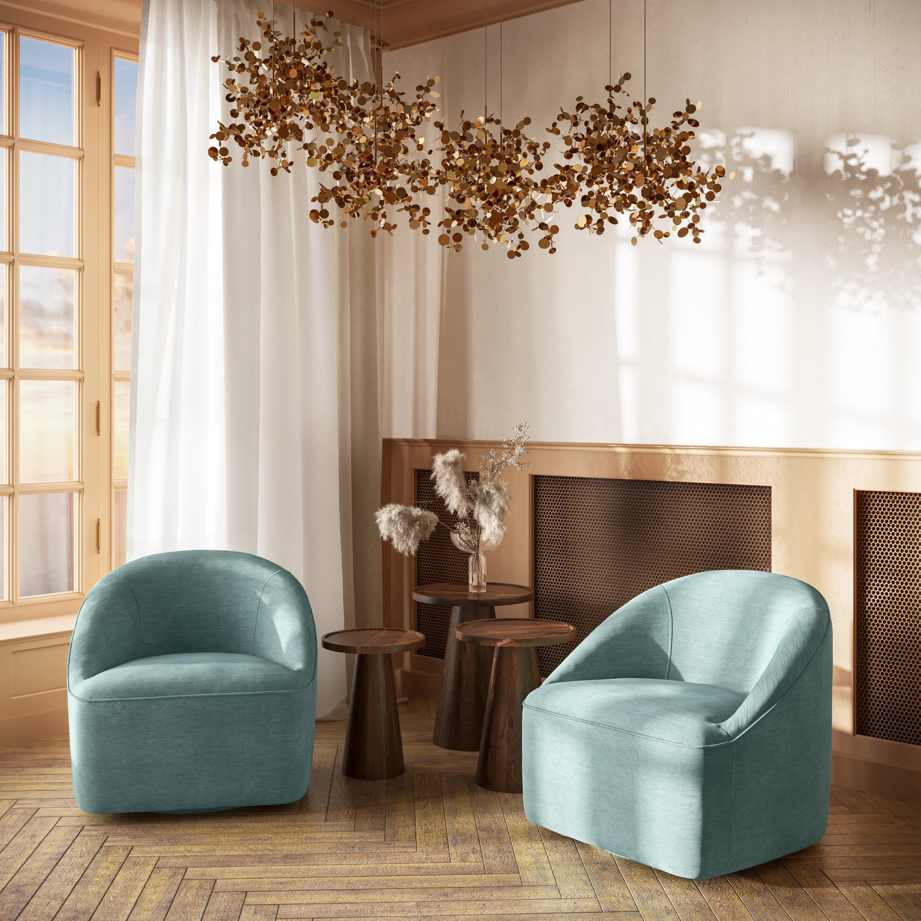 Brio Tray Top Nesting Tables