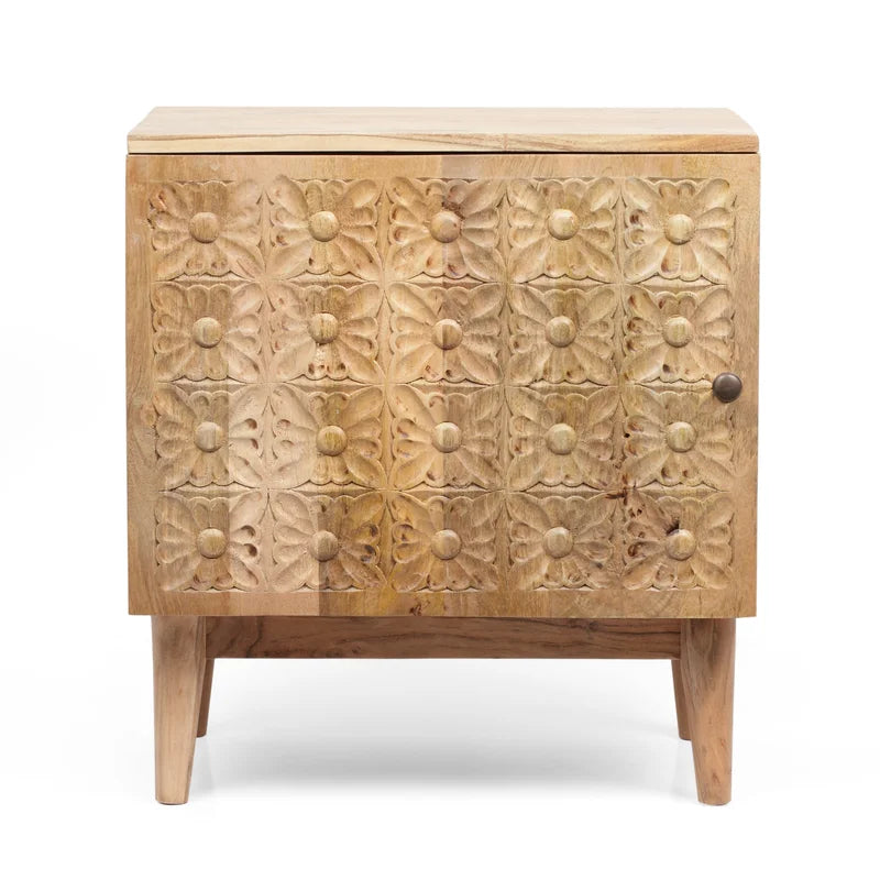 Handcrafted Boho Nightstand