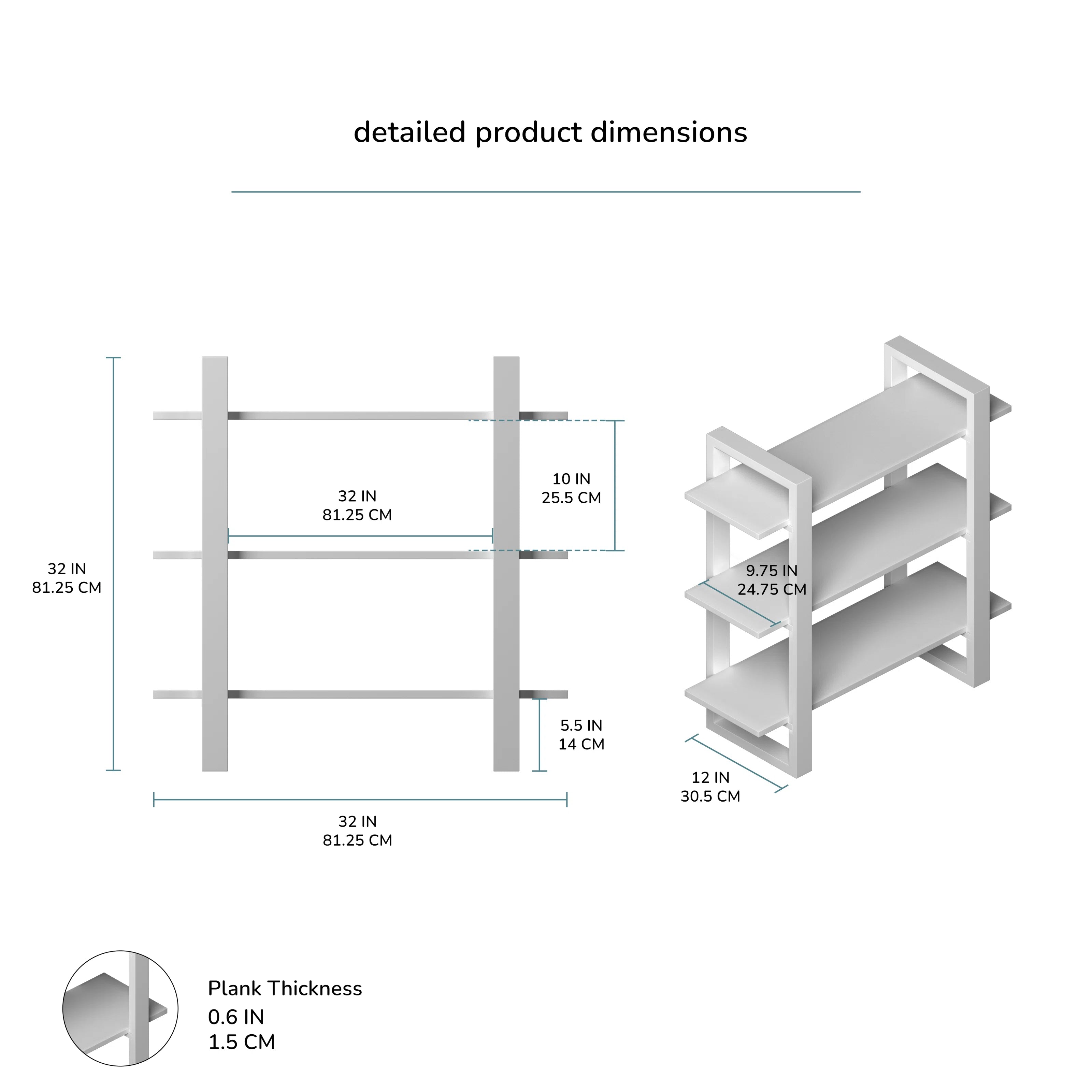 Arcus Tiered Shelf