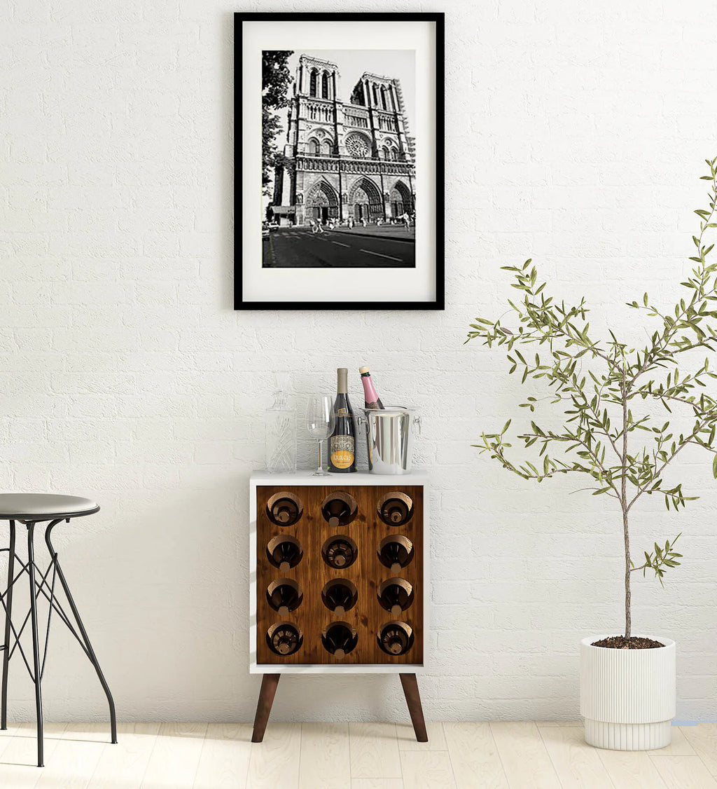 Rise Wine Rack in Dual Finish