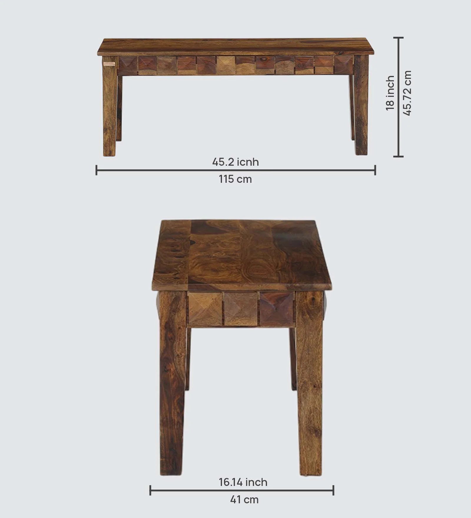 Arcus 6 Seater Dining Table Set With Bench