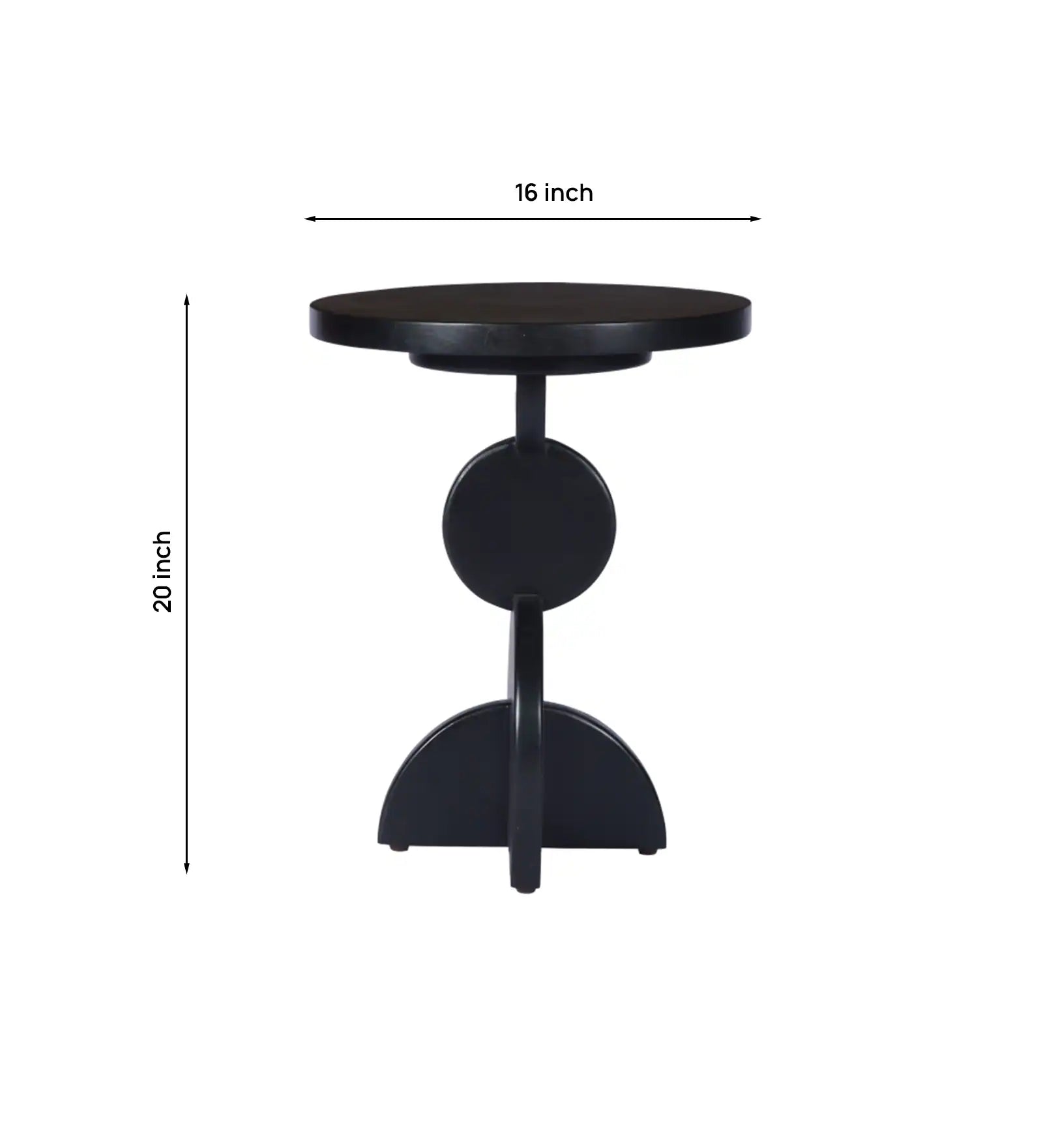 Asymmetrical Side Table