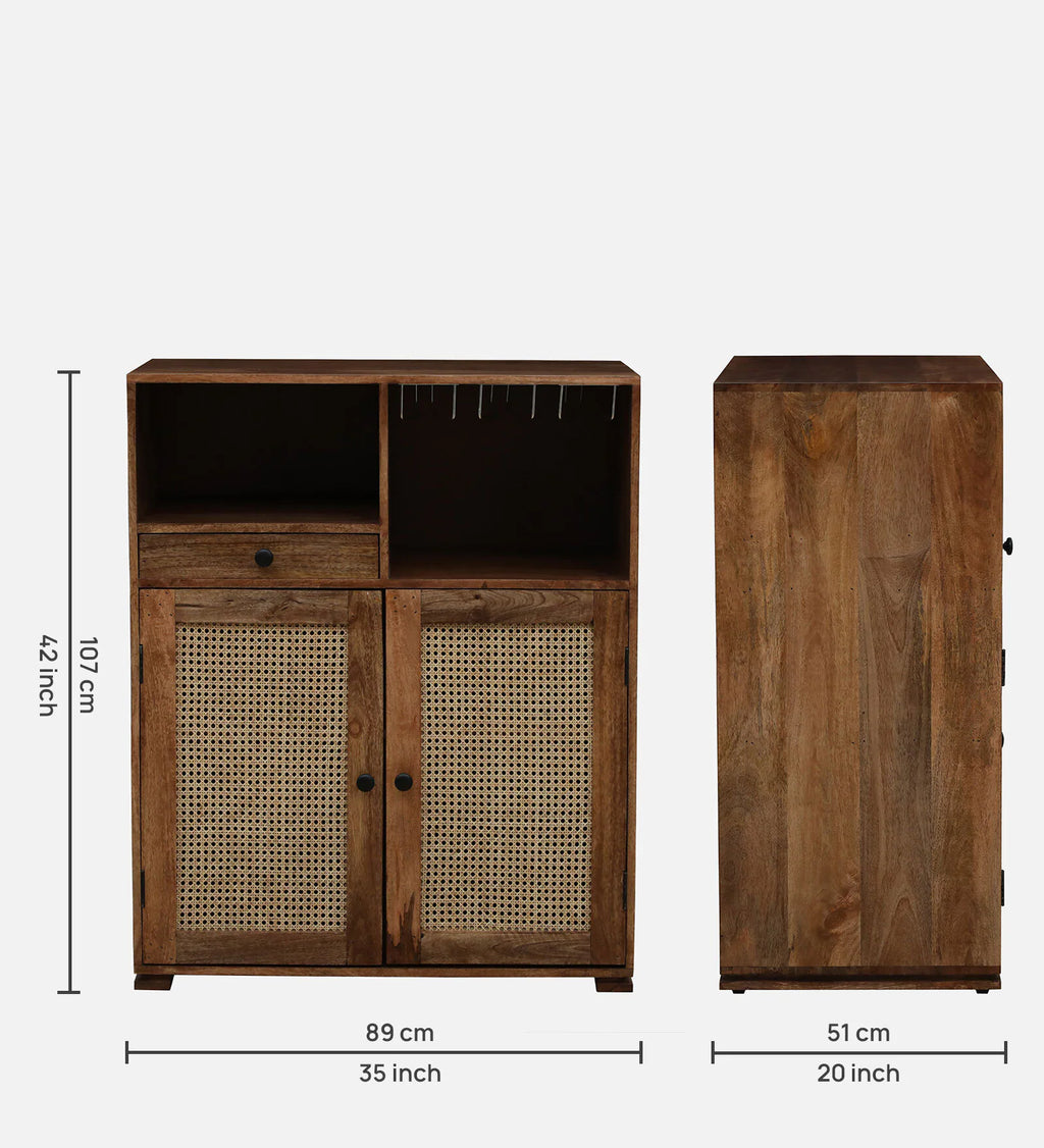 Beam 2 Door Bar Cabinet