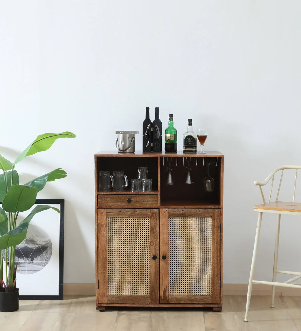 Beam 2 Door Bar Cabinet