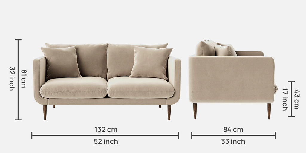 Rayon 2 Seater sofa