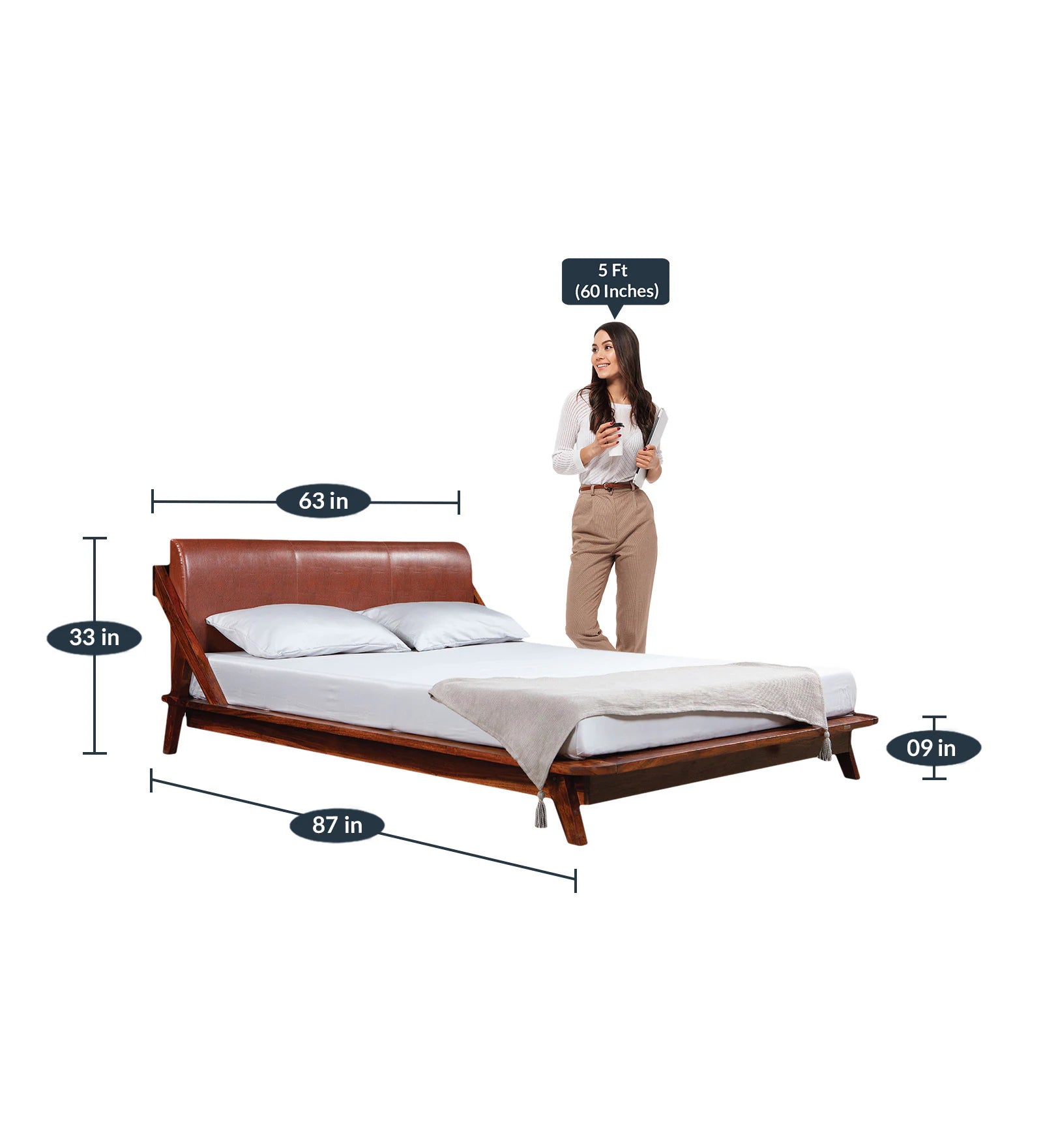 Spar Queen Size Bed