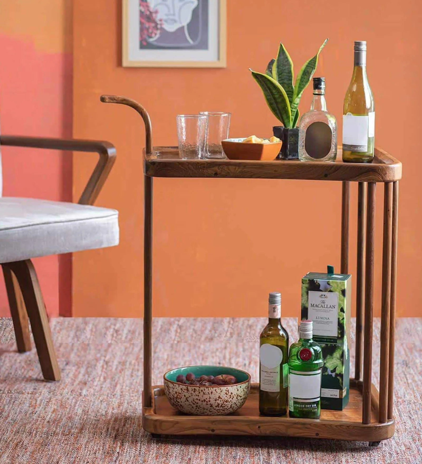 Plume Bar Trolley
