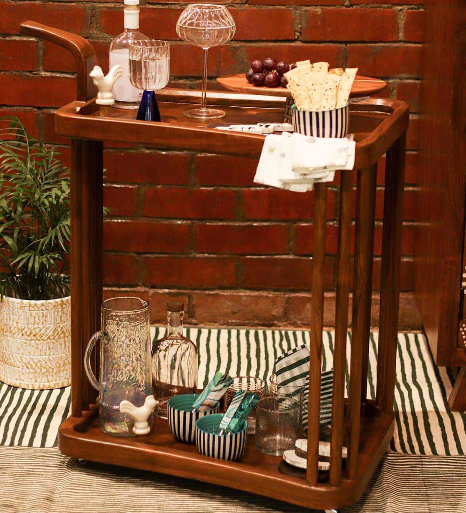 Plume Bar Trolley